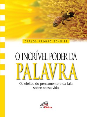 cover image of O incrível poder da palavra